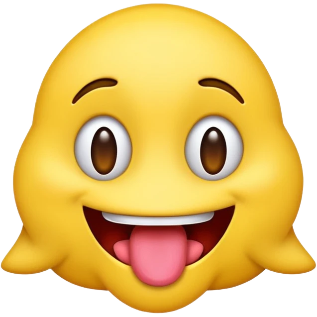 sticking out tongue emoji emoji