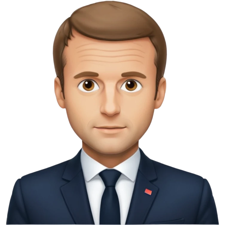 Manuel Macron cite emoji