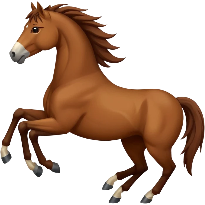 Mustang horse emoji