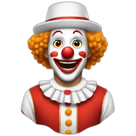 F1 clown emoji