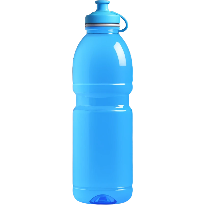 a water bottle emoji