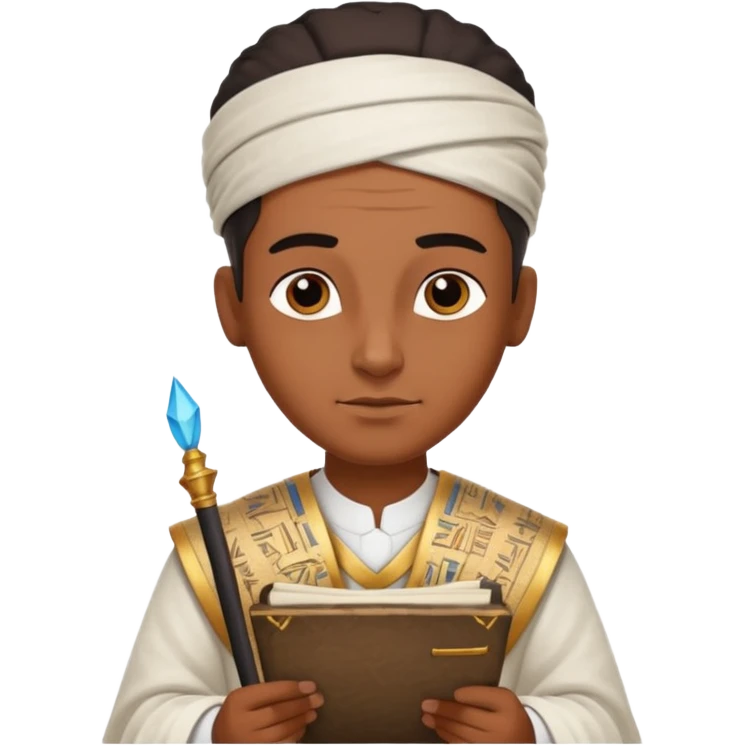 Royal scribe,Ancient Egypt emoji