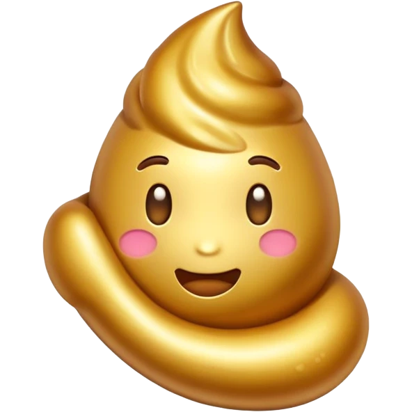 golden poop emoji
