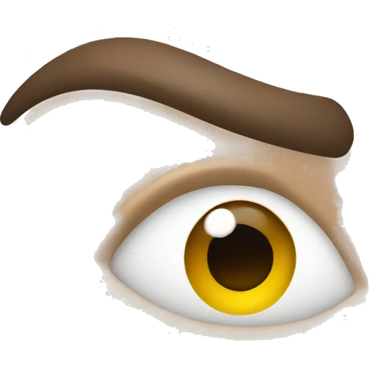 one dry eye emoji