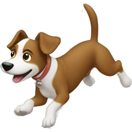 The dog barks to the town below for fun. A kind man flying by rescues the dog. Then every other dog barks  emoji