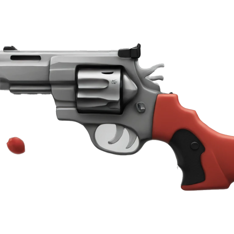 Dedpool shot from gun emoji