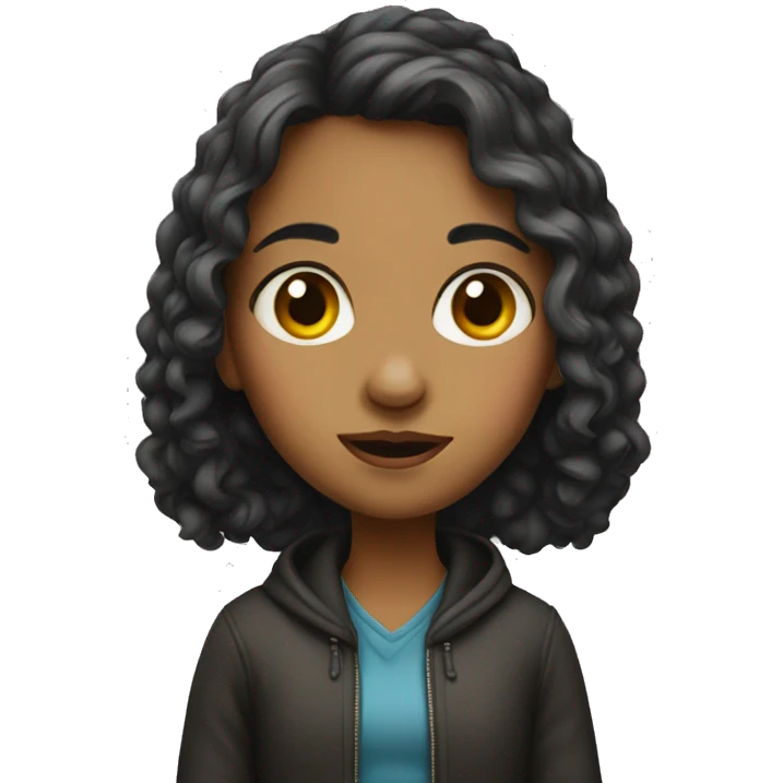  portrait of girl emoji
