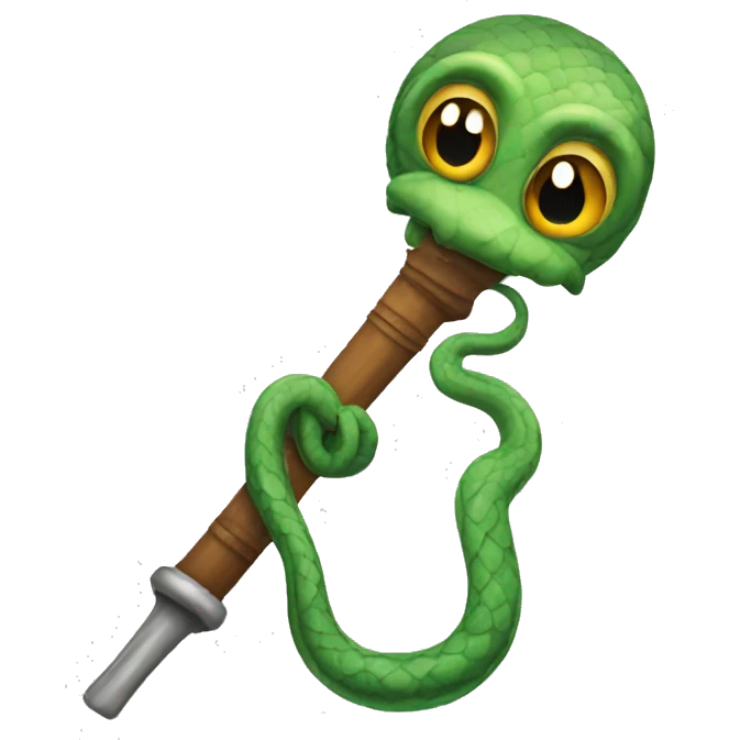 serpent rod emoji