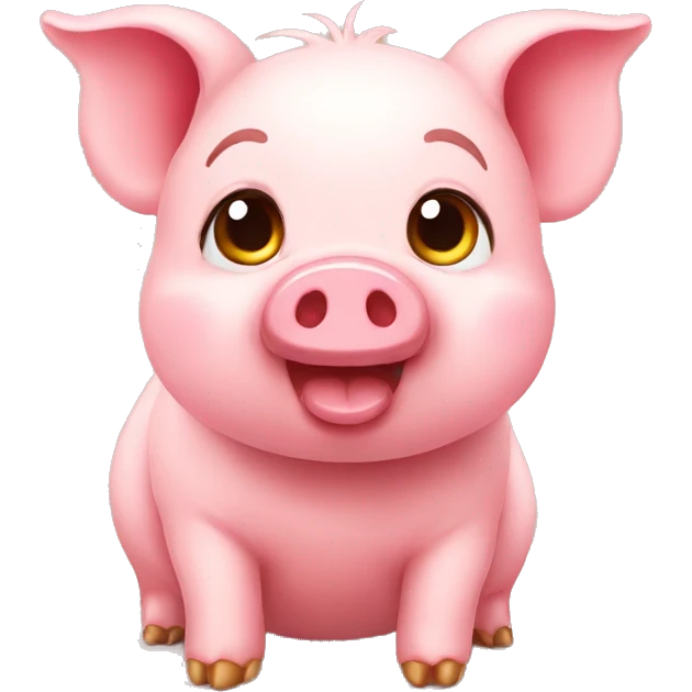 cute lil piggy emoji