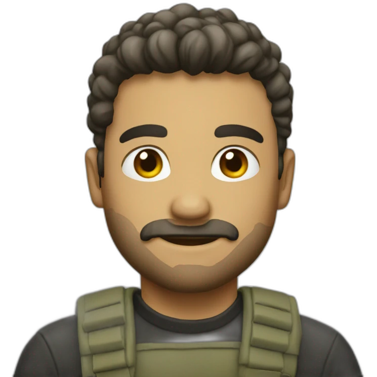 Blanco rizo emoji