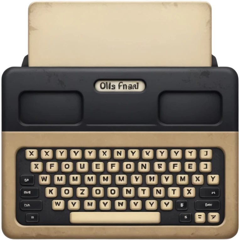 old keyboard  emoji