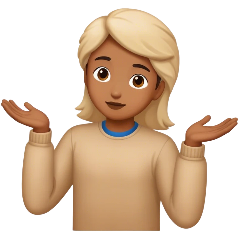 Trusting the universe emoji