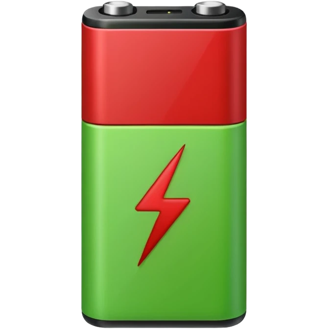 I want a emoji of low battery ang high battery emoji