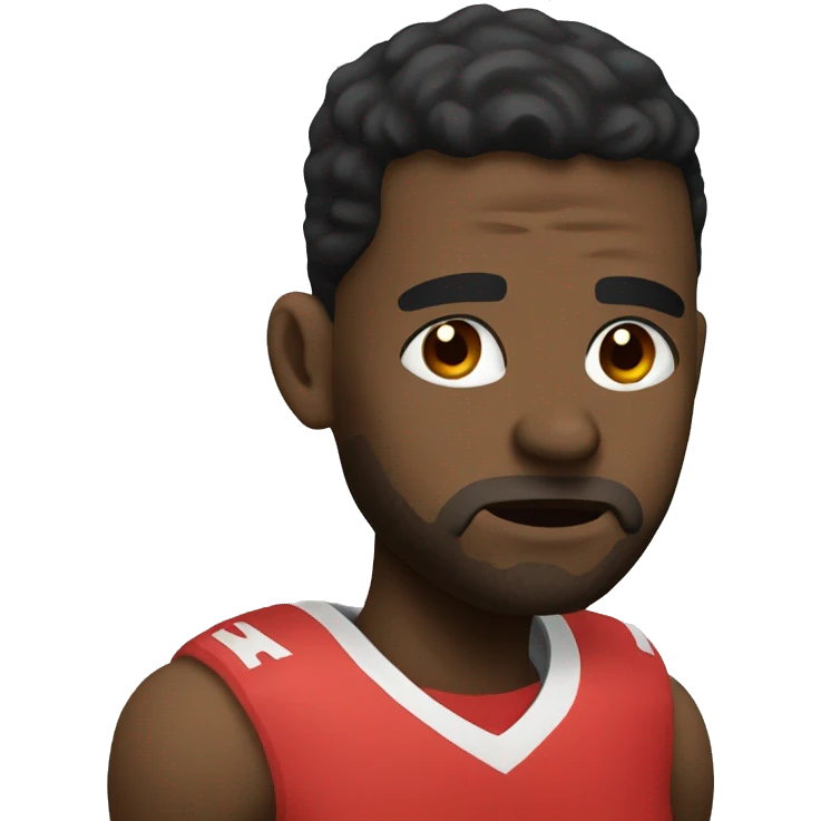 Injured player emoji