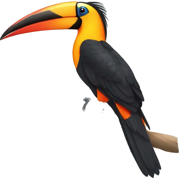 Strelitzia tucan emoji