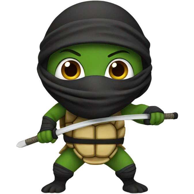 Turtle ninja emoji