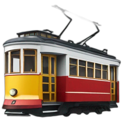 Lisbon tram emoji