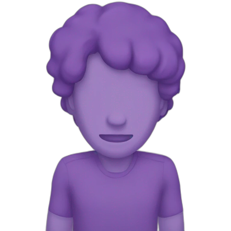 Purple emoji