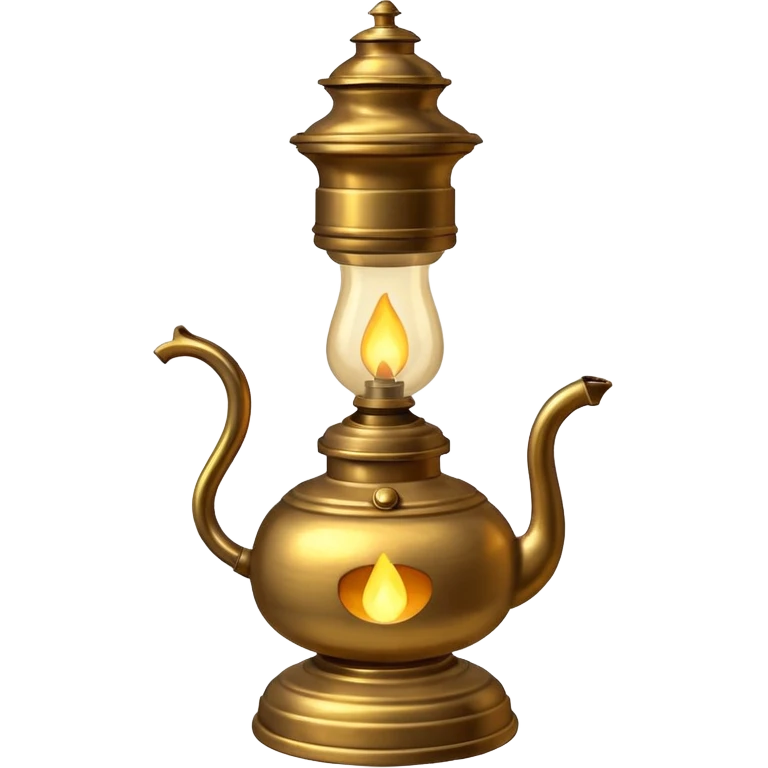 oil lamp light emoji