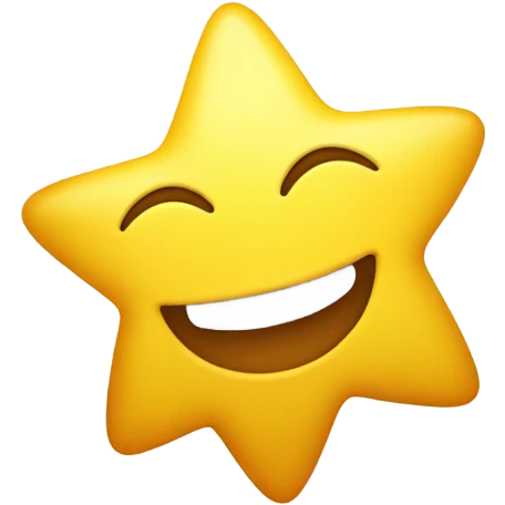 Happy star emoji