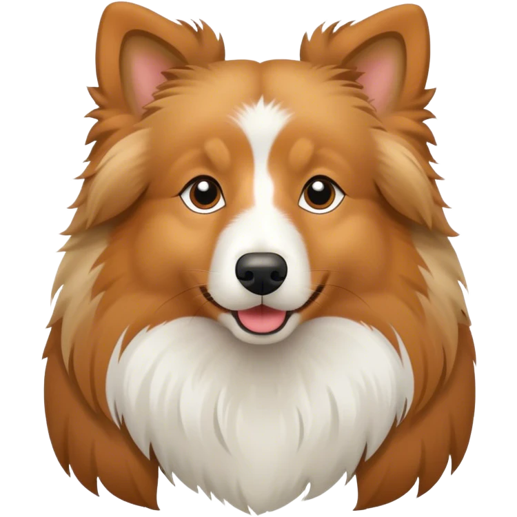 shetland sheepdog emoji