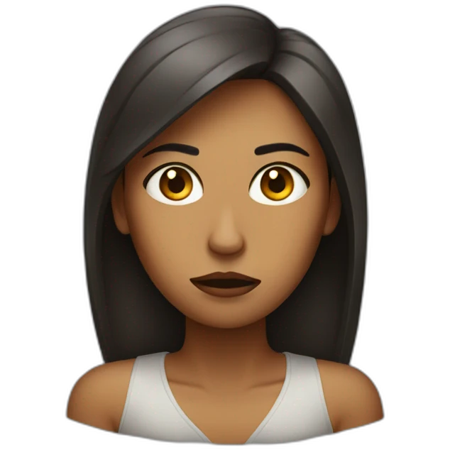 dissapointed woman emoji