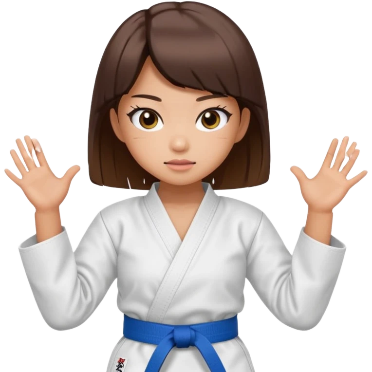 karate, jennie blackpink emoji