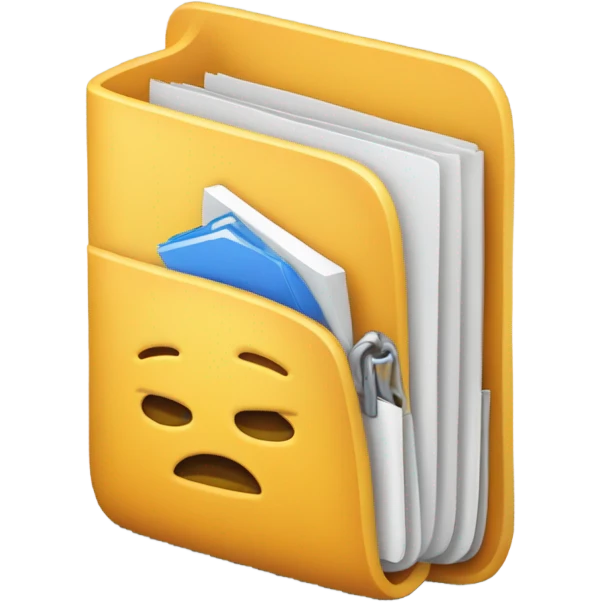 File zip icon emoji
