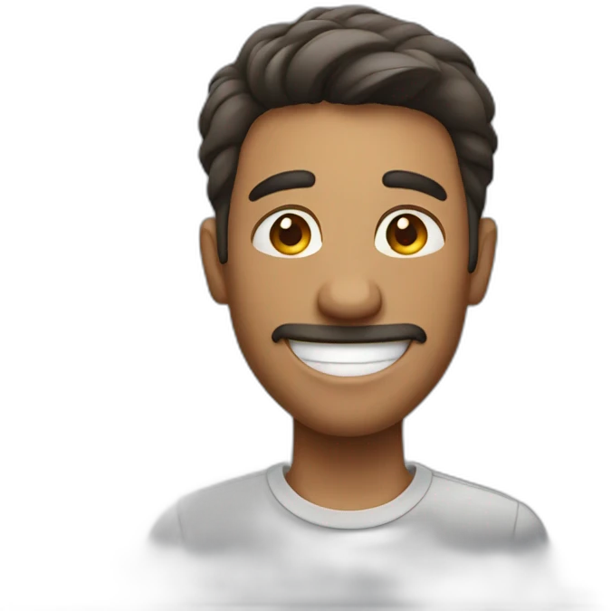 happy male person emoji