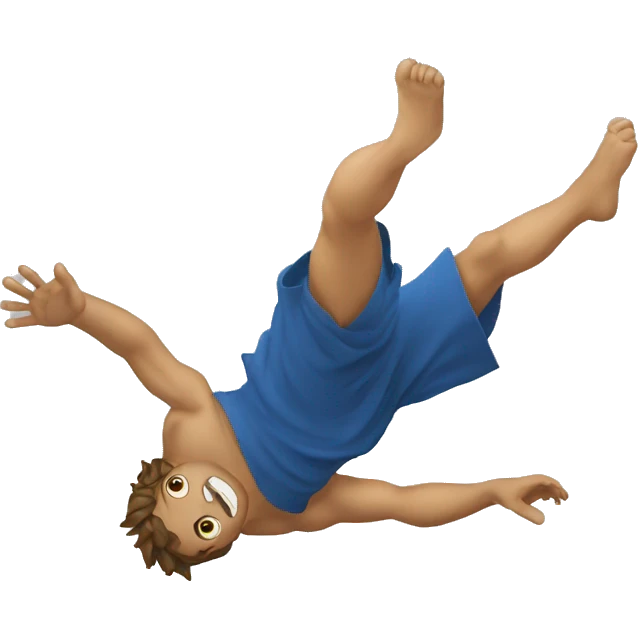 icaro greek falling emoji