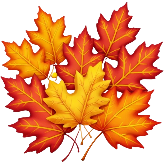 autumn leaves emoji