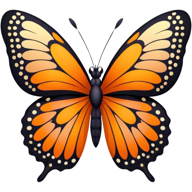 butterfly on flower emoji