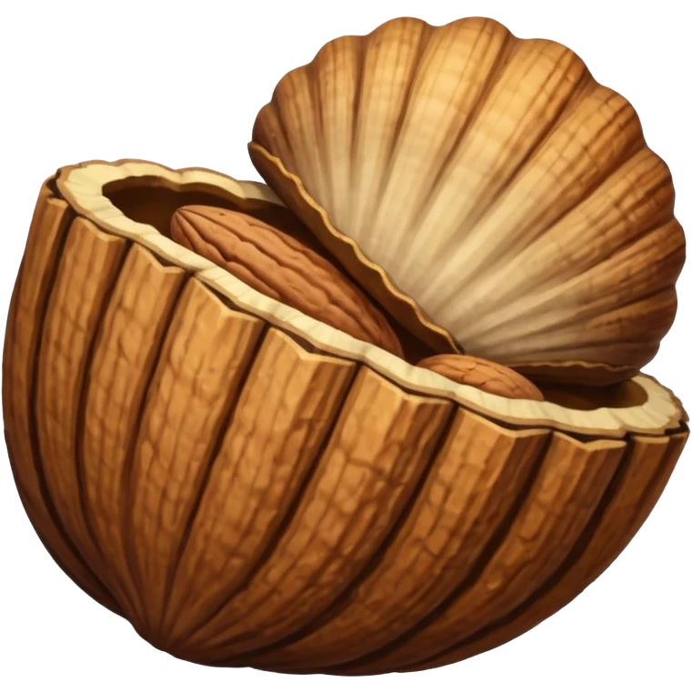 nuts with shell emoji