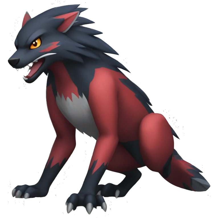 Nargacuga-Litten-Zoroark-Quilava full body emoji