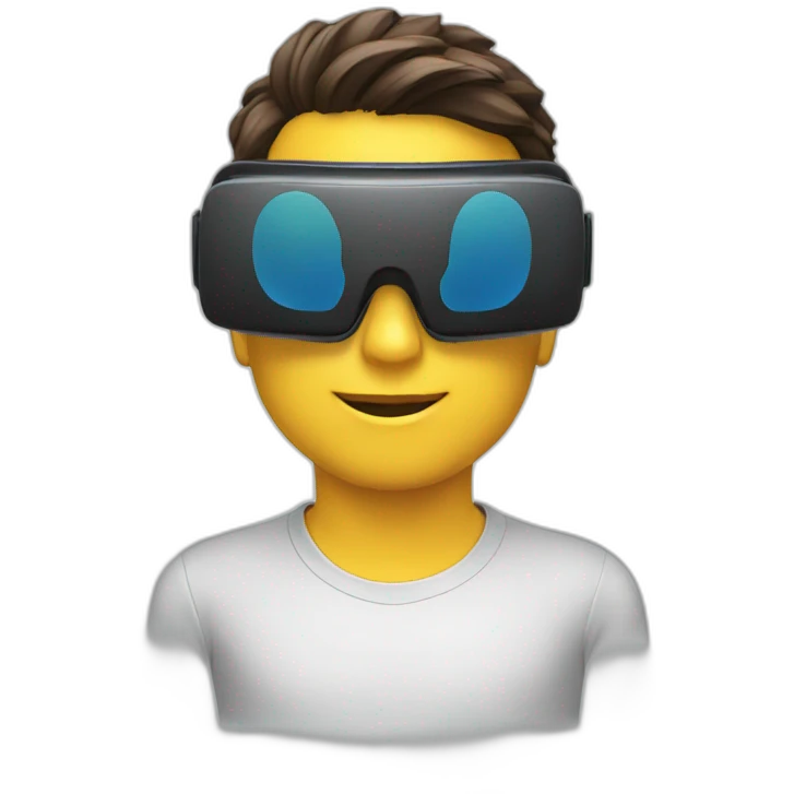 virtual reality glasses emoji