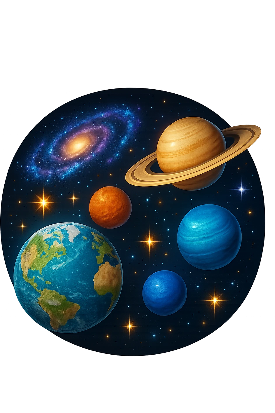 emoji stile iphone di universo, iperrealistica 4k emoji