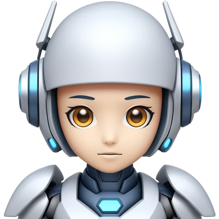 Futuristic Cute Cyber Medabots Metabī メタビー emoji