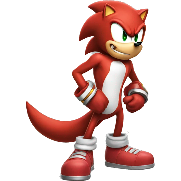 knuckles from sonic emoji