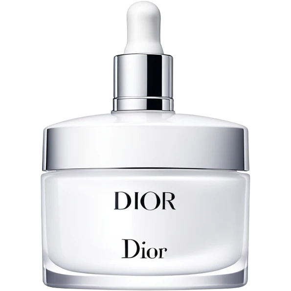 White Dior skin care Kit emoji