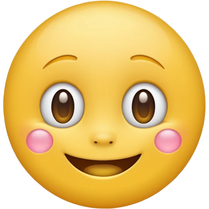 I'm making a website that generates English fairy tales, and I want to create an emoji to use for greeting in the intro. I want it to have a round, cute, and bubbly look that children will love. Please make a fitting emoji. emoji