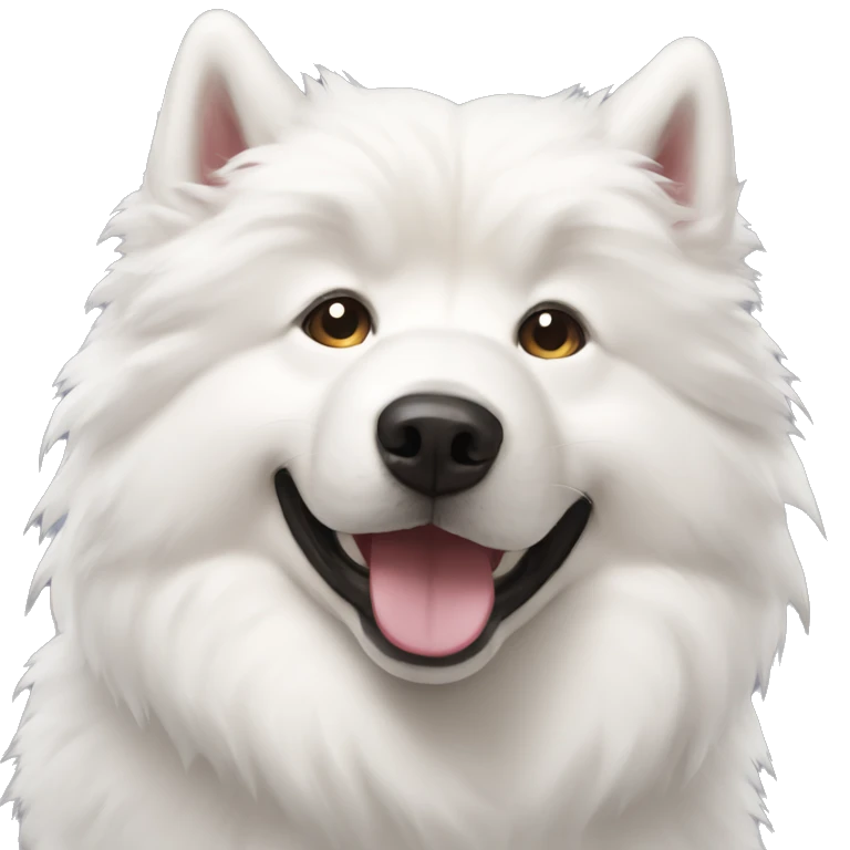 Perro samoyedo  emoji