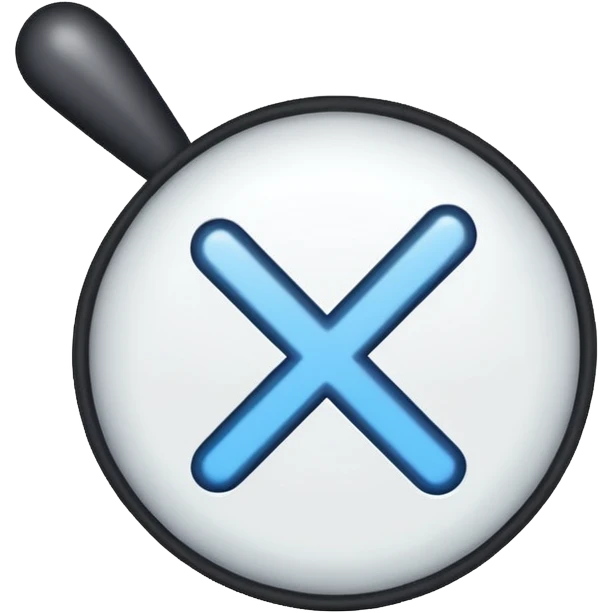 A tick sign with the background as blue emoji