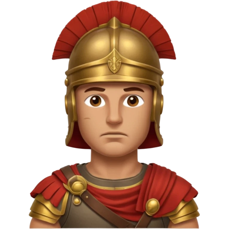 emoji de soldado romano alto y fuerte emoji