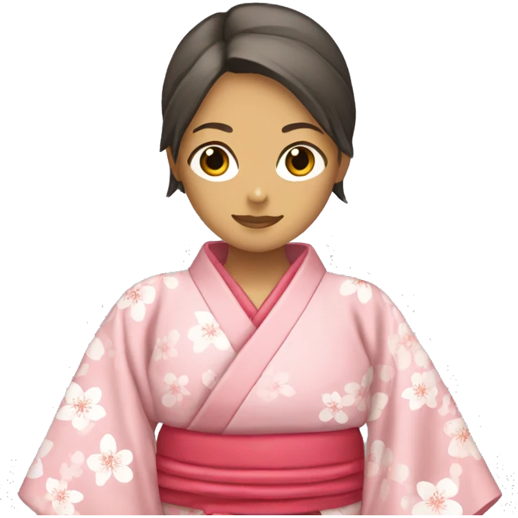 empty cherryblossom kimono emoji
