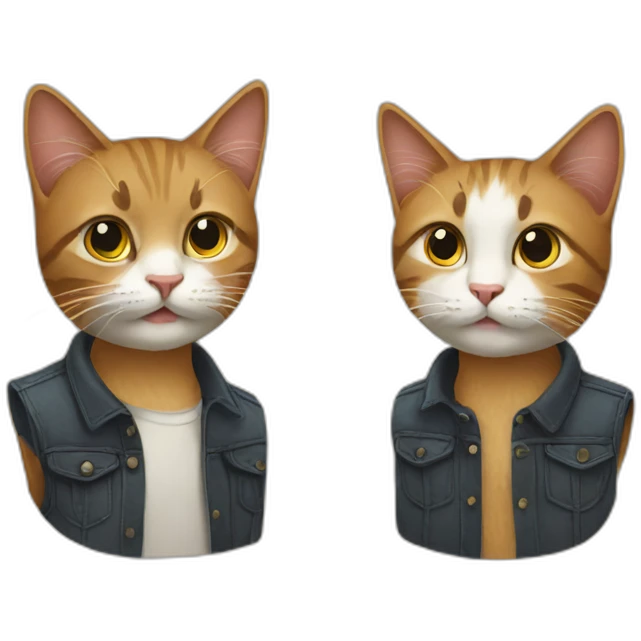 cats brothers emoji