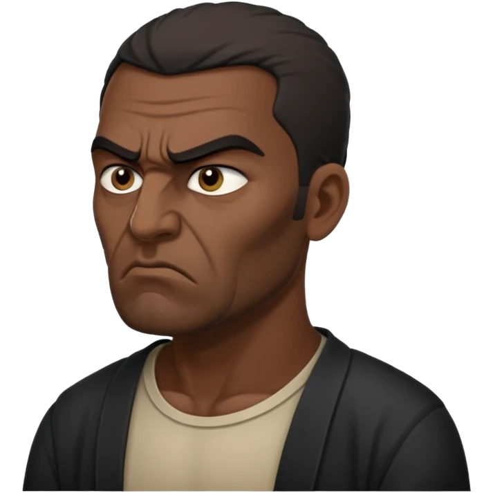 angry Iraqi, in profile emoji