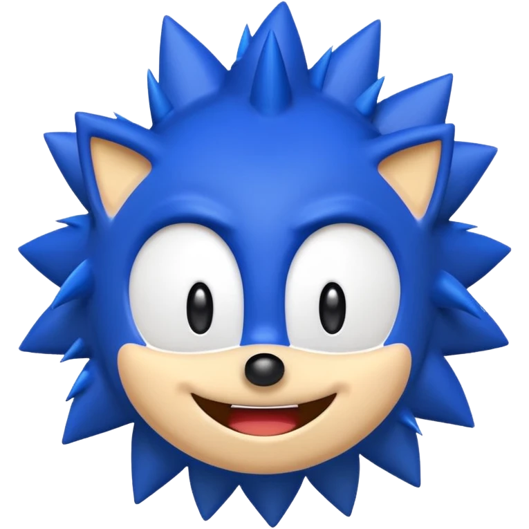 If your trying to make a sonic emoji make him look better. emoji