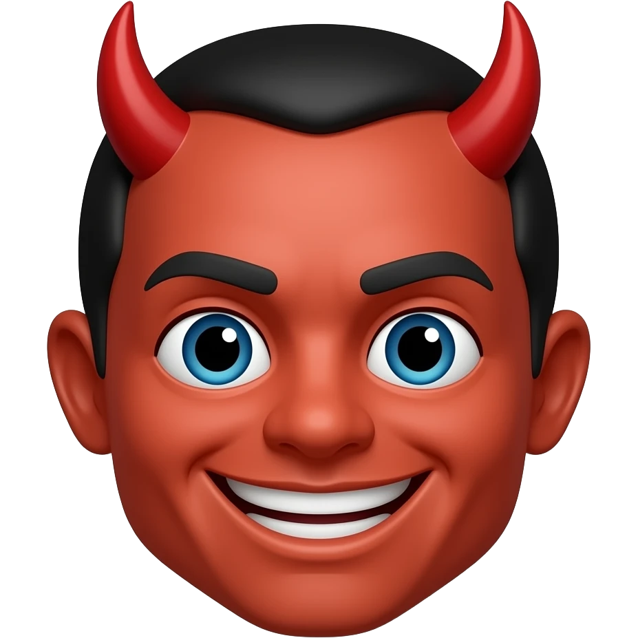 😈+ 😳= 😏 emoji