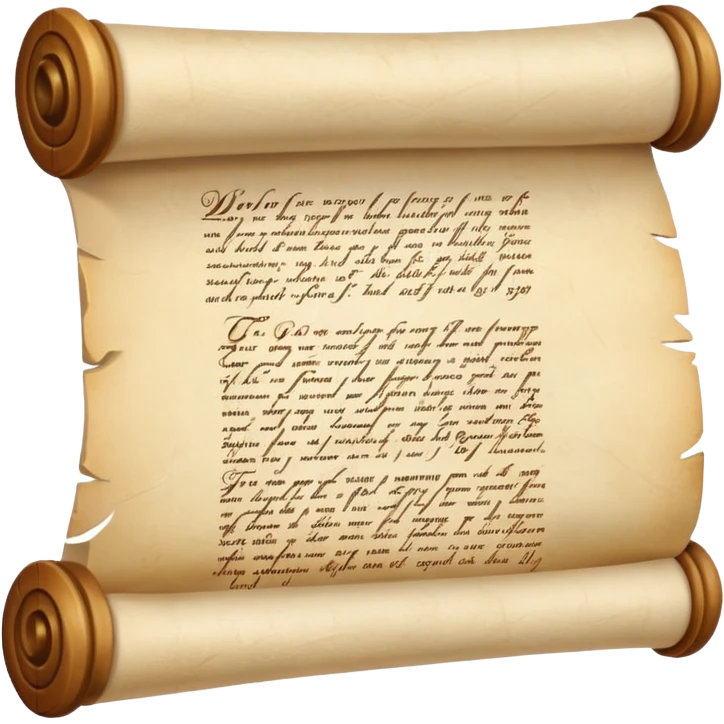 Marriage Vows (Scroll) emoji