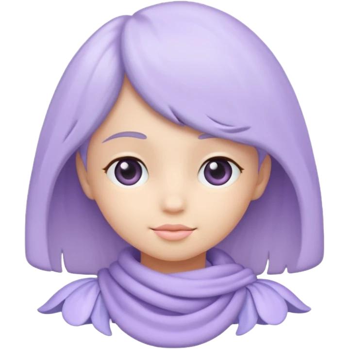 Pastel lavender aesthetic  emoji